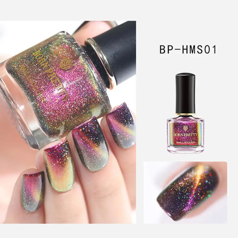 BORN PRETTY 3D кошачий глаз градиентный замачиваемый лак для ногтей гель макияжа