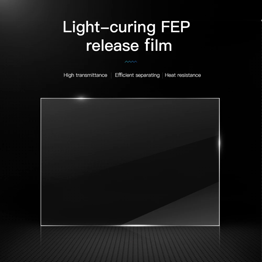 

Original CREALITY 3D UV Resin Printer SLA FEP Release Film For HALOT-ONE/LD-002H/LD-002R 200*140*0.15mm