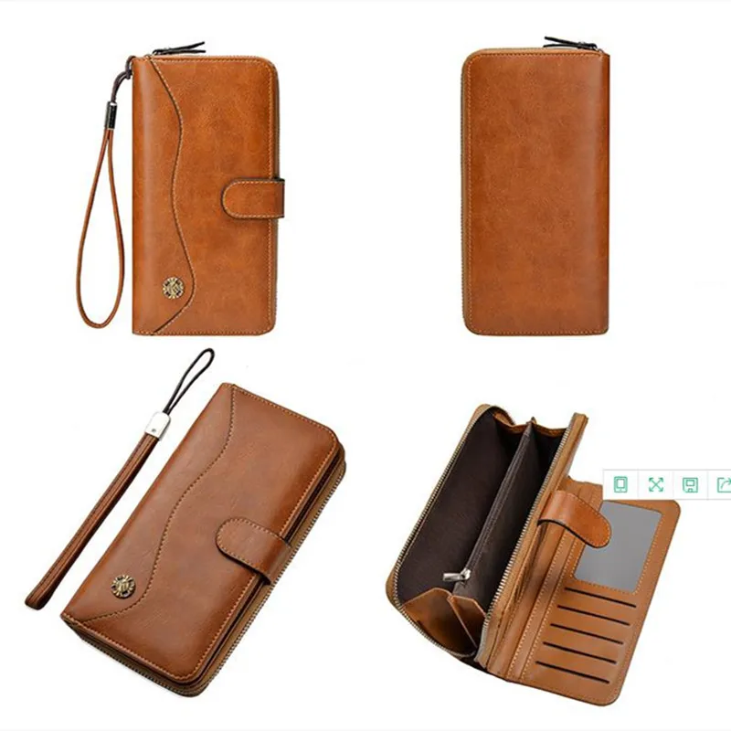

New Style Wallet Long Wallet Men's Wallet Clutch bag Business Large-capacity High-quality Brand Men's Wallet