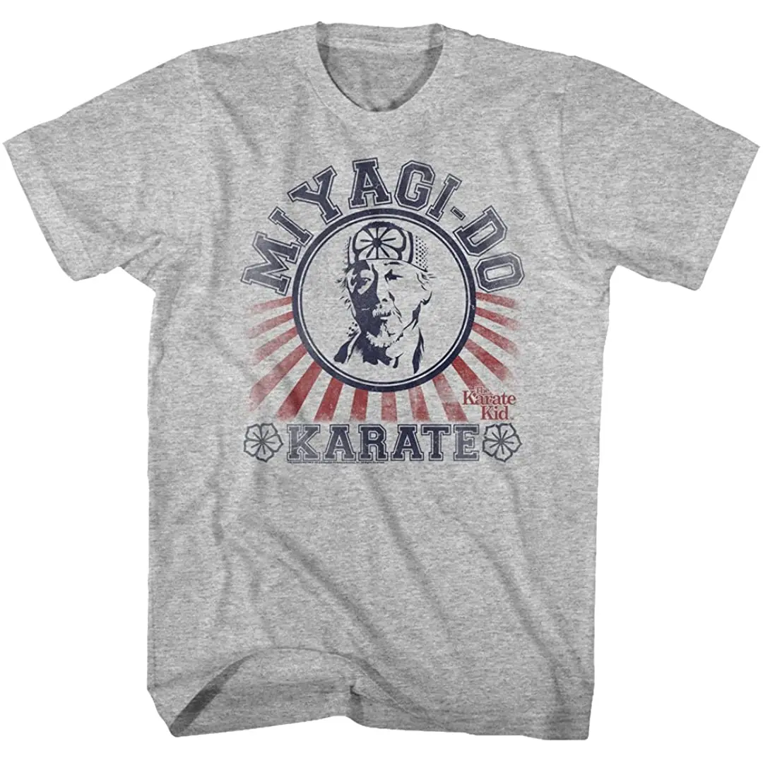 

A & E дизайн, Детская футболка для карате, миягидо, карате, додзо, серая, Хезер, футболка