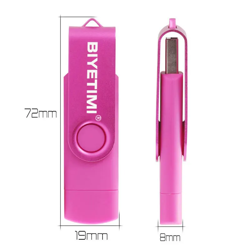 Biyetimi OTG USB флеш накопитель 3 0 для смартфона/ПК 64 ГБ 8 ручка подключения 16 usb 32 Гб