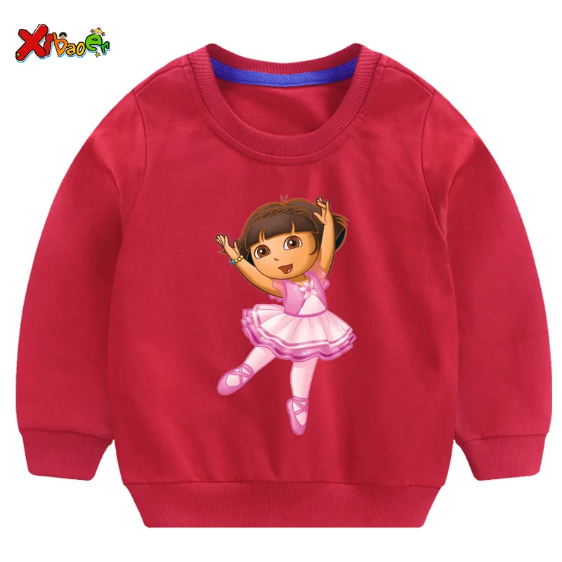 Толстовки для девочек 2020 Детская толстовка зимняя хлопковая одежда наряд