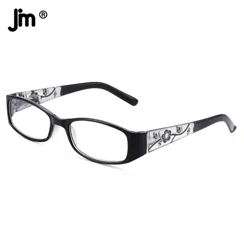 Очки для чтения женские JM, винтажные квадратные очки с пружинными шарнирами и диоптриями