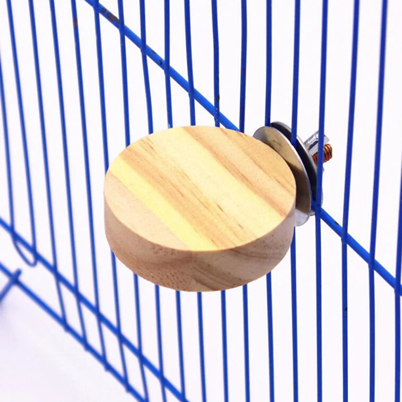 

Squirrel Chinchilla Crosscut Small Jumping Platform Beveled Wooden Pier Springboard Parrot Standing Board Bird Jumping Platform