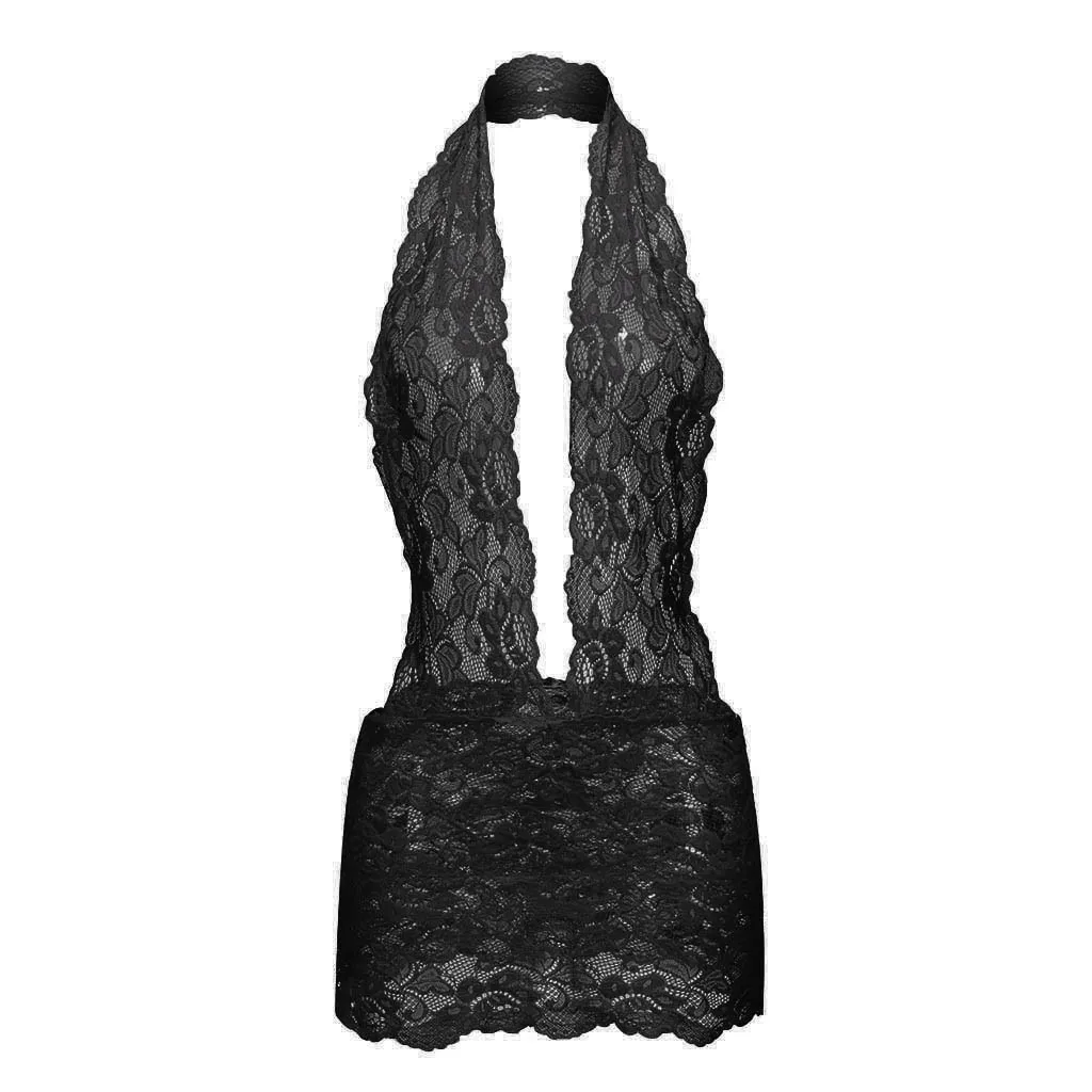 Babydolls корсет женское сексуальное кружевное белье с глубоким v-образным вырезом и