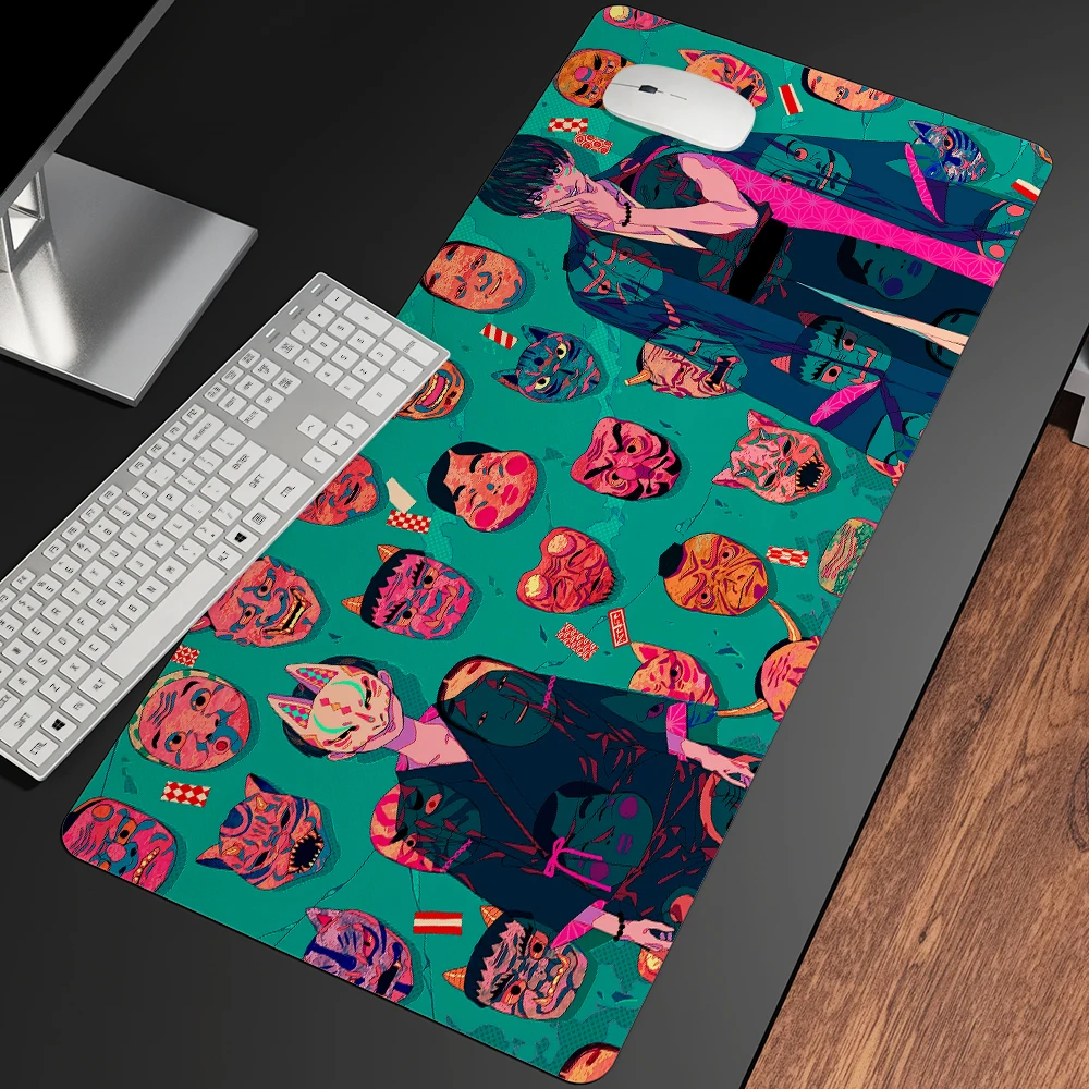 japan famous mount fuji mouse pad 90x40cm anime xxl gaming padmouse gamer laptop keyboard mouse mats for playing game csgo free global shipping