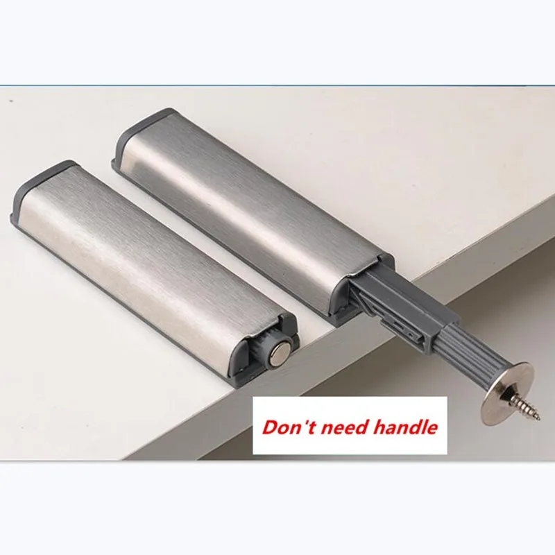 Дверной ограничитель заглушки шкафа из нержавеющей стали нажимная заглушка для