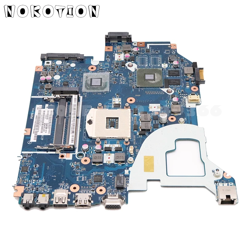 NOKOTION для acer aspire V3-571G V3-571G Материнская плата ноутбука NBY1711001 NB. Y1711.001 Q5WVH LA-7912P HM77 DDR3 GT620M 1 Гб