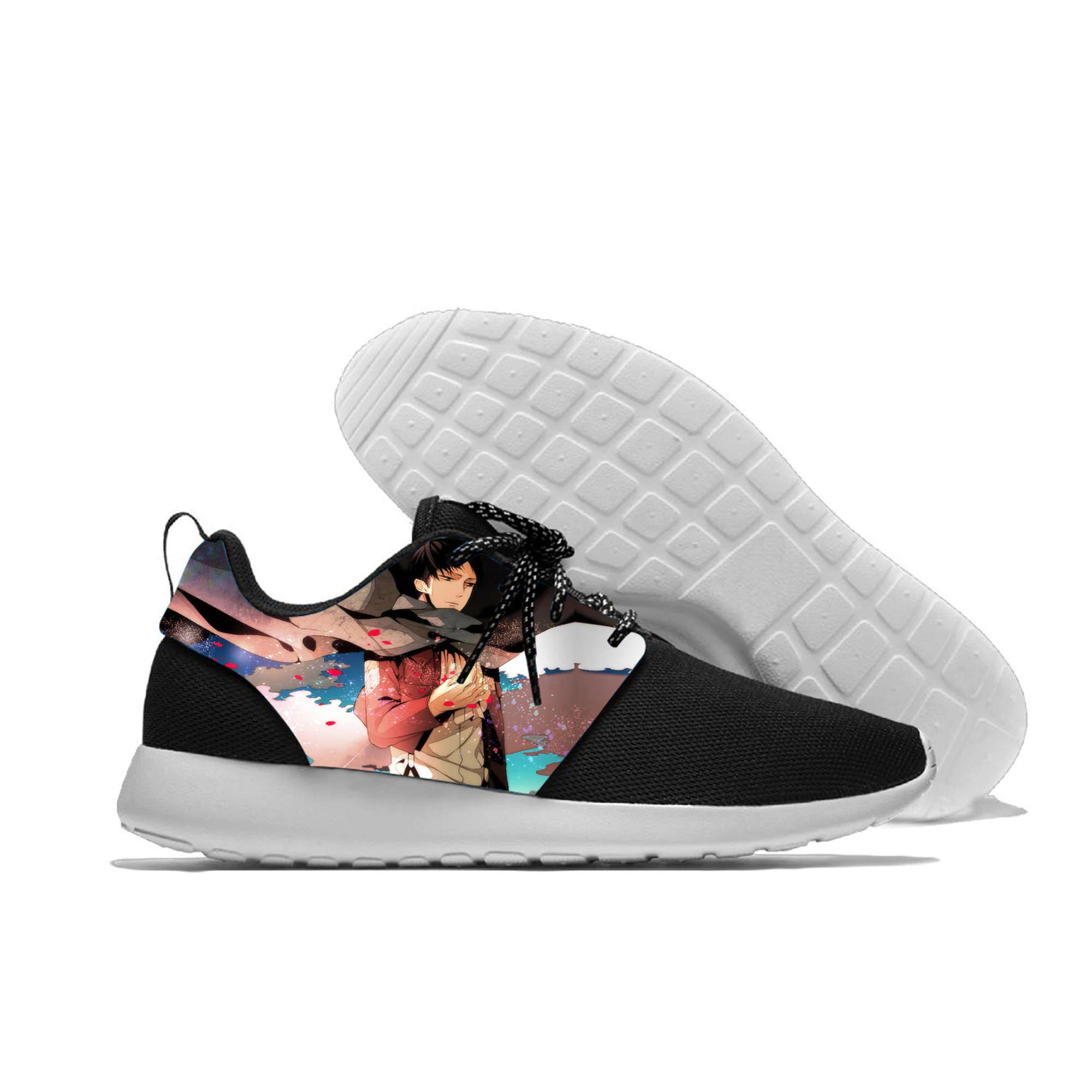 Беговые кроссовки атака на Титанов дышащая повседневная обувь уличная Легкая