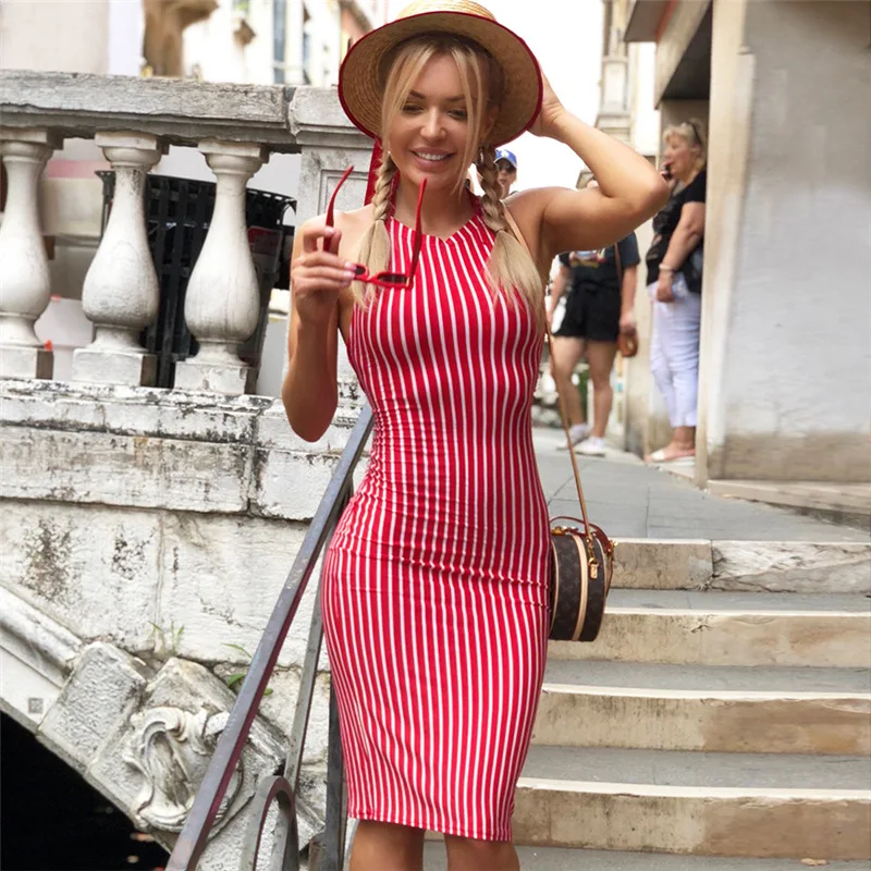 Летнее женское сексуальное кружевное платье без рукавов на спине белые и красные