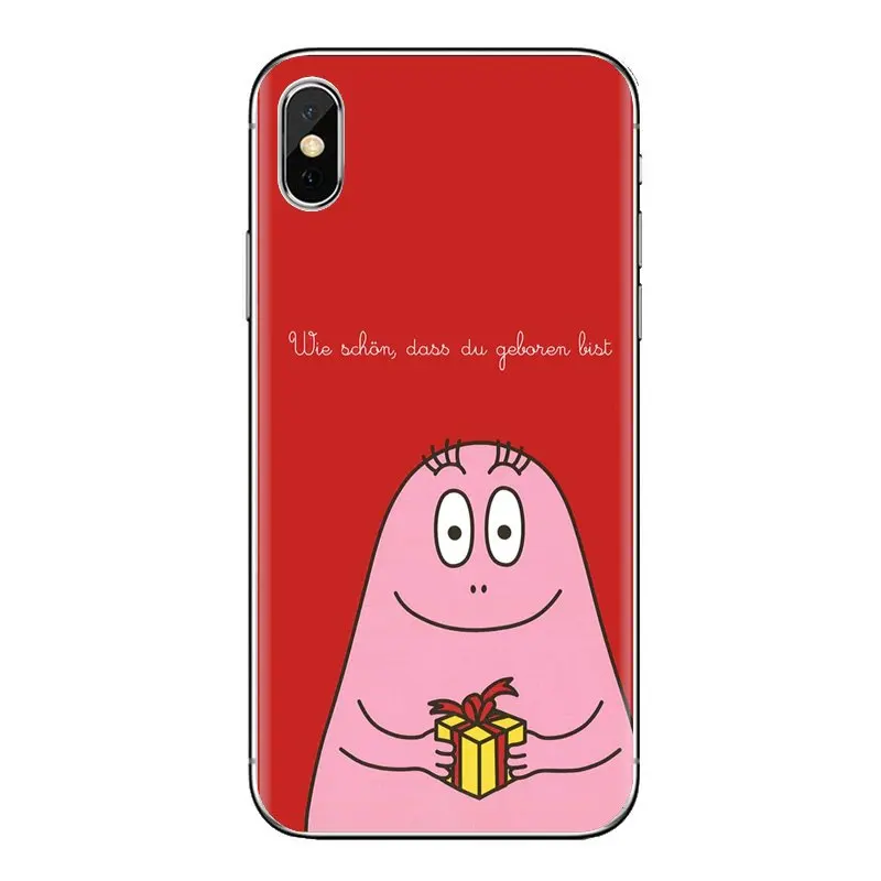 Les Barbapapa Barbamama Pink Smile Phone Skin Cover For iPod Touch Apple iPhone 11 Pro 4 4S 5 5S SE 5C 6 6S 7 8 X XR XS Plus Max |
