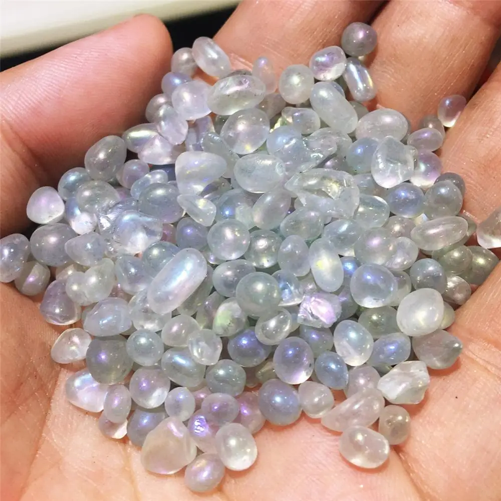 Натуральный лунный камень с покрытием 100 г | Дом и сад