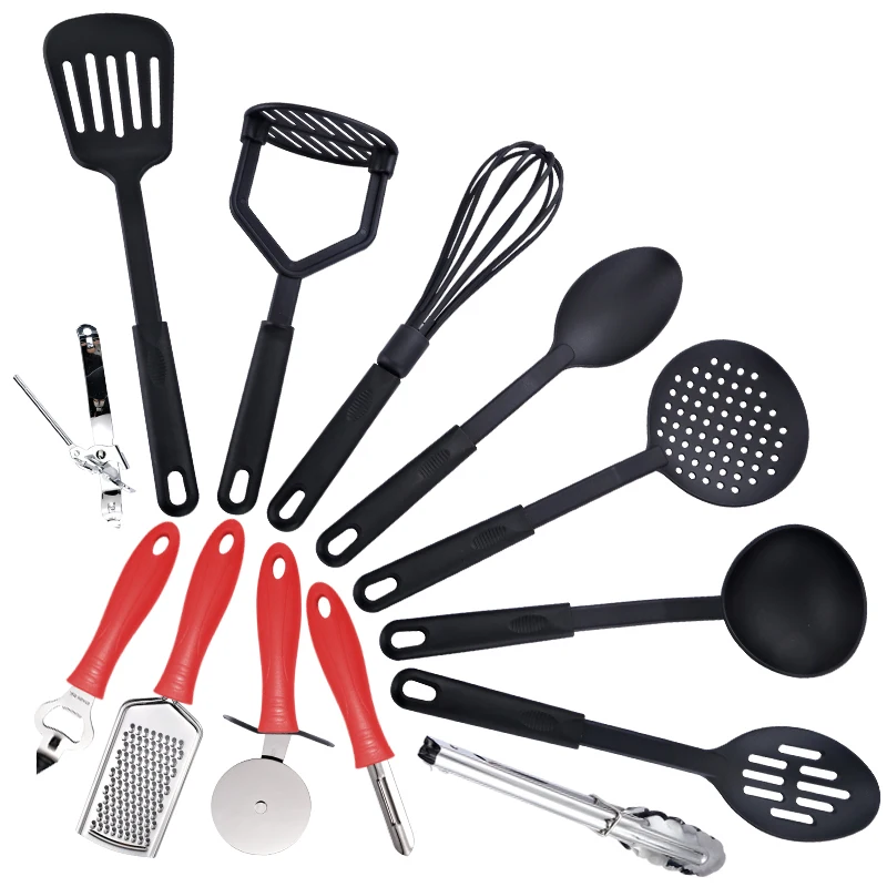 

7/13PC Heat Resistant Cookware Set Nonstick Cooking Tools Kitchen & Baking Tool Kit Utensils Spoon Turner Accessories spatula