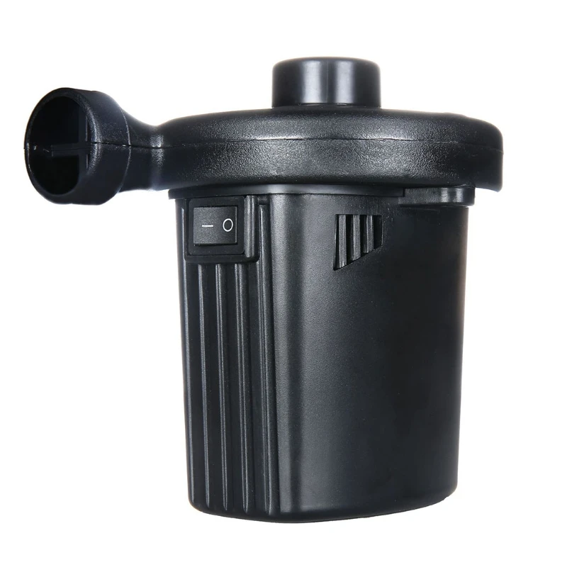 

Electric Air Pump for Inflatables Air Mattress Pump Air Bed Pool Toy Raft Boat Quick Electric Air Pump Black 3 Nozzles