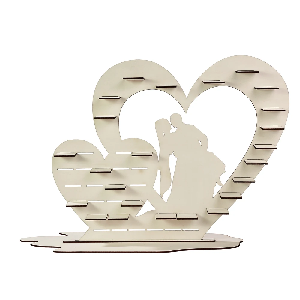 

Ferrero Rocher Chocolate Wedding Tree Display Stand Candy Pyramid Celebration Party,Wooden Heart Wedding Centrepiece Decoration