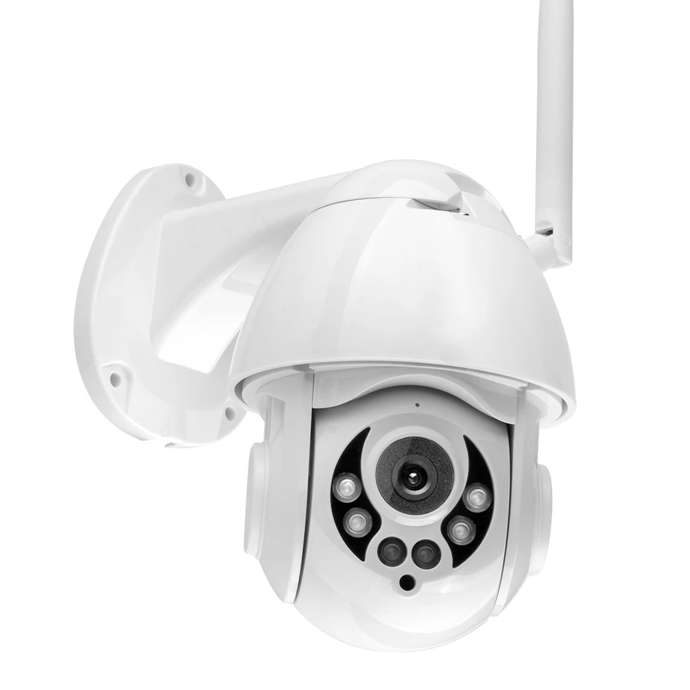 Домашняя солнечная энергетическая система Беспроводной 1080P IP Камера уличная купольная PTZ домашняя обнаружения движения автоматическое отслеживание 4X зум 2-полосная аудио P2P видеонаблюдения