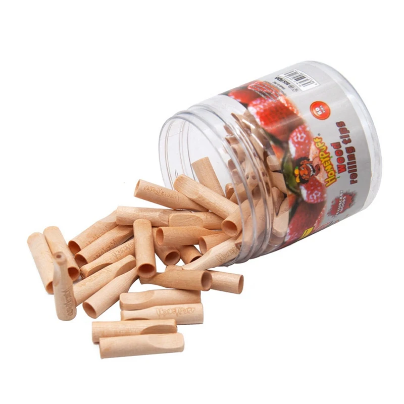 40 мм ароматизатор Starwberry раскатывающийся деревянный фильтр для курения рта