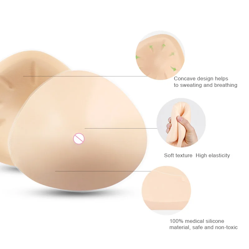 Силиконовый протез треугольной формы ONEFENG светильник женщин мастэктомия 100-400 |