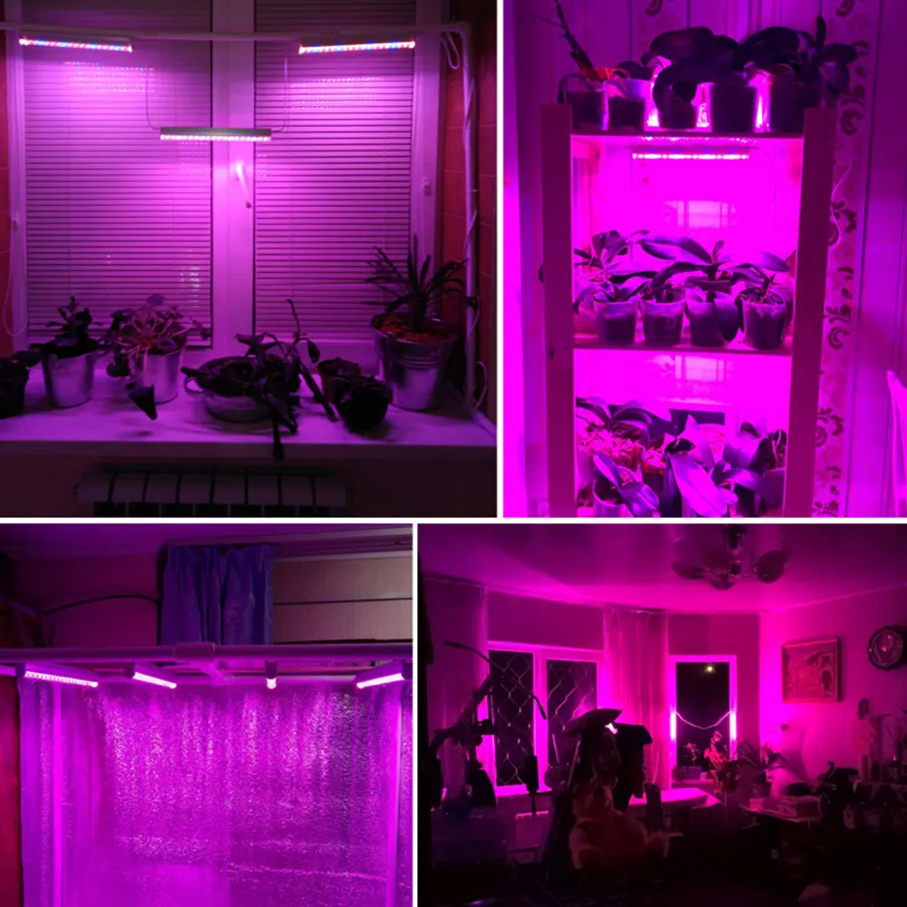 SMD5730 высокоэффективный светодиодный светильник для выращивания красный синий