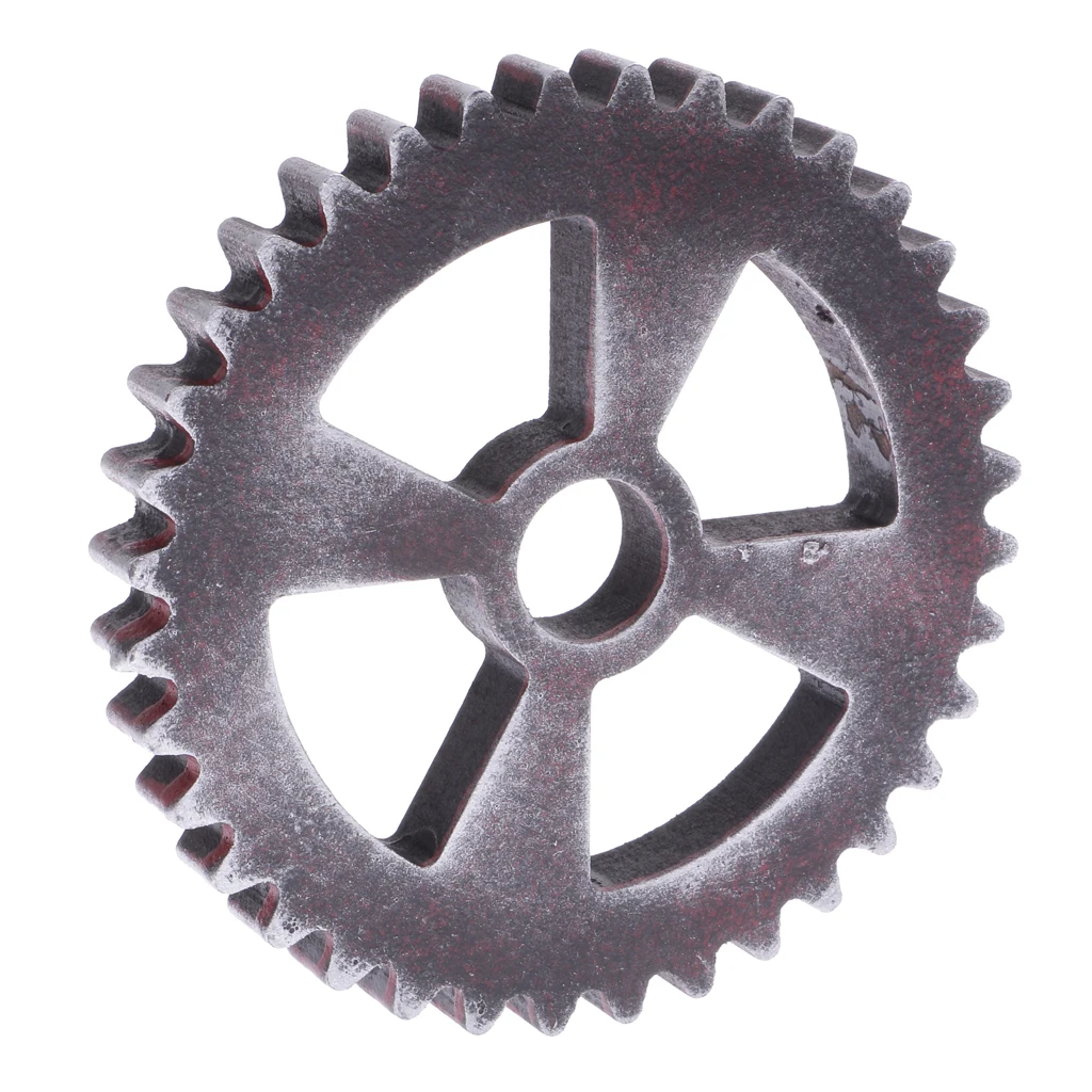 

12cm Wood Steampunk Gear Wheel for Home Bar Shops Wall Art Hanging Decors