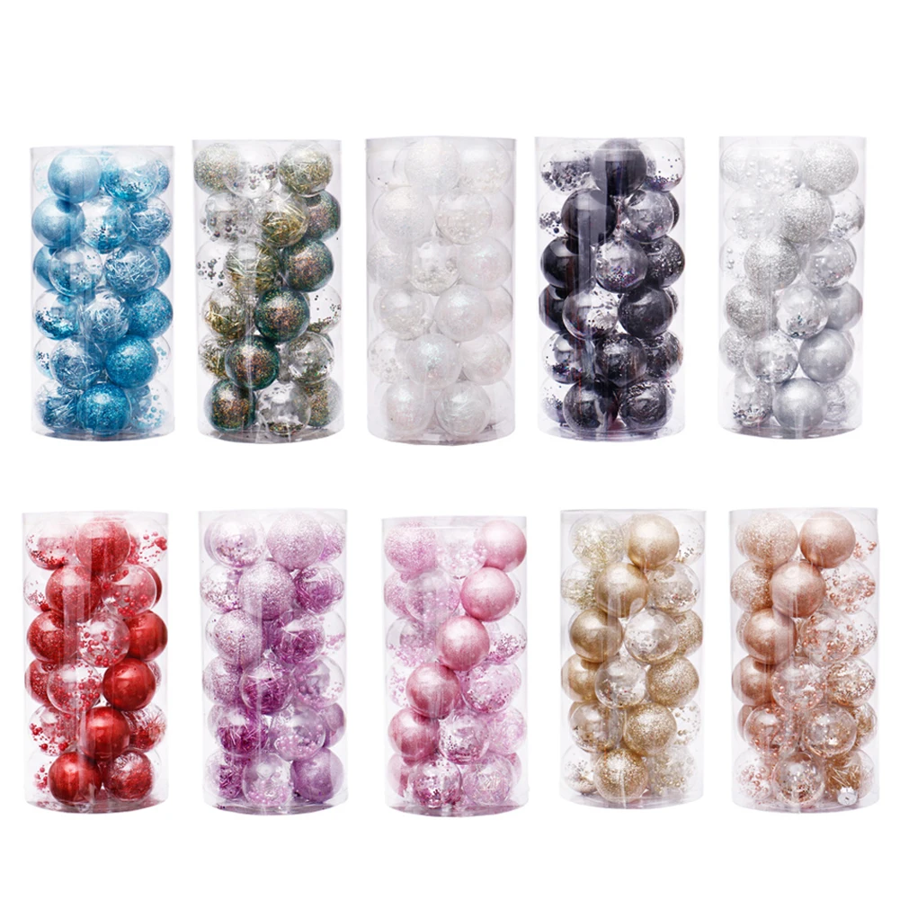 30 шт. декоративные рождественские шарики | Дом и сад