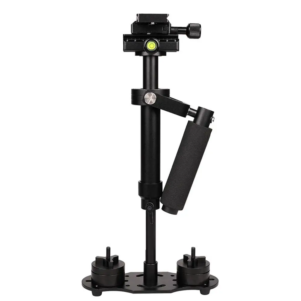 

S40 Handheld Aluminum Alloy Video Stabilizer Mount for Phone DSLR DV AEE DSLR Video Camera Shooting Shake And Shock Bracket