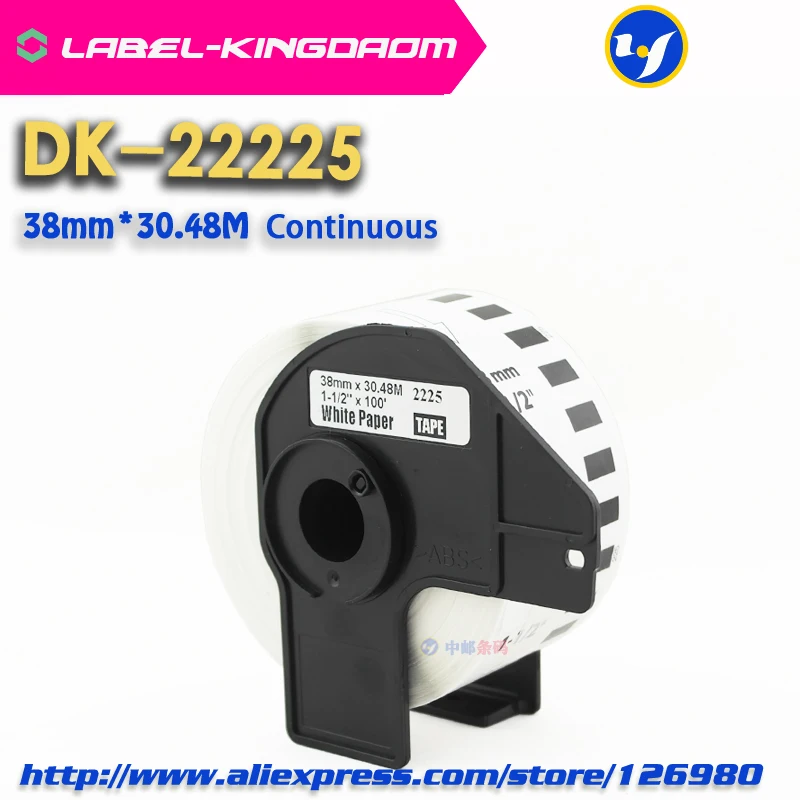 10 рулонов универсальный DK 22225 этикетка 38 мм * 30 48 м непрерывная Совместимость для