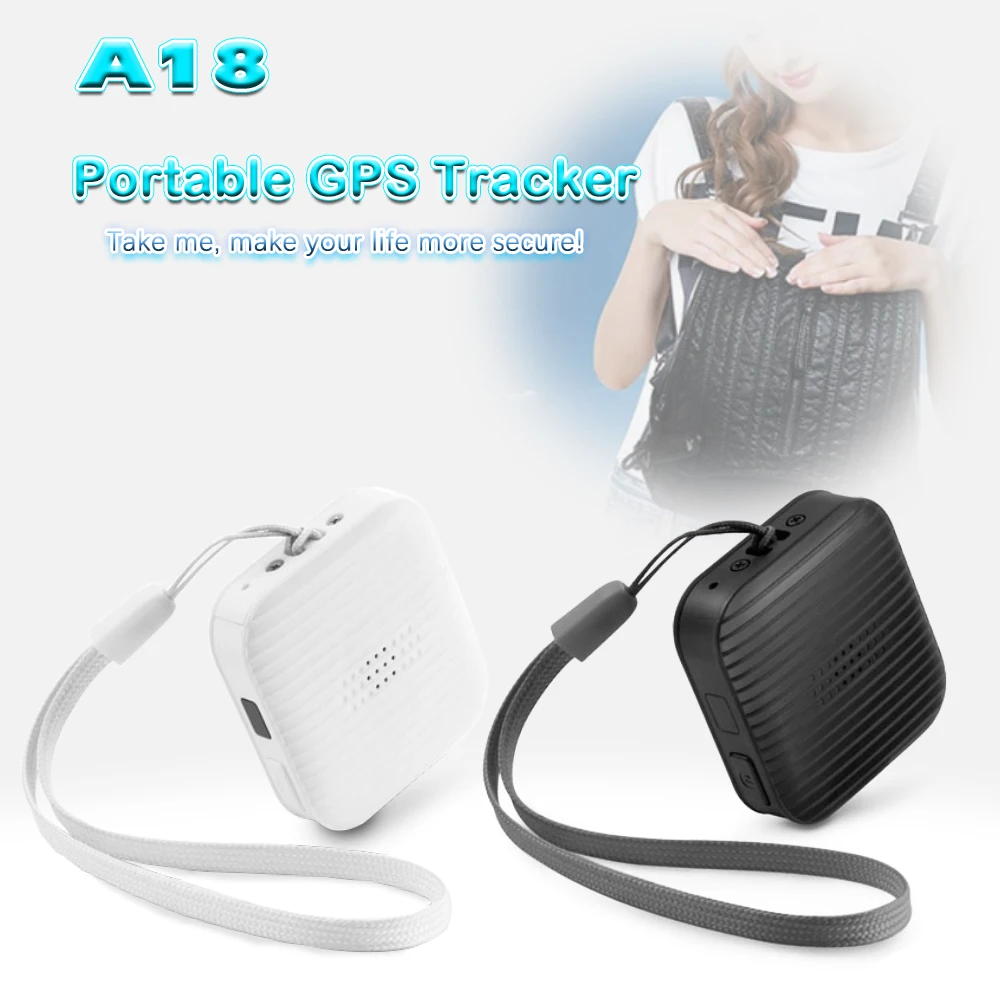 A18 gps миниатюрное устройство отслеживания носимых локатор трекер для домашних