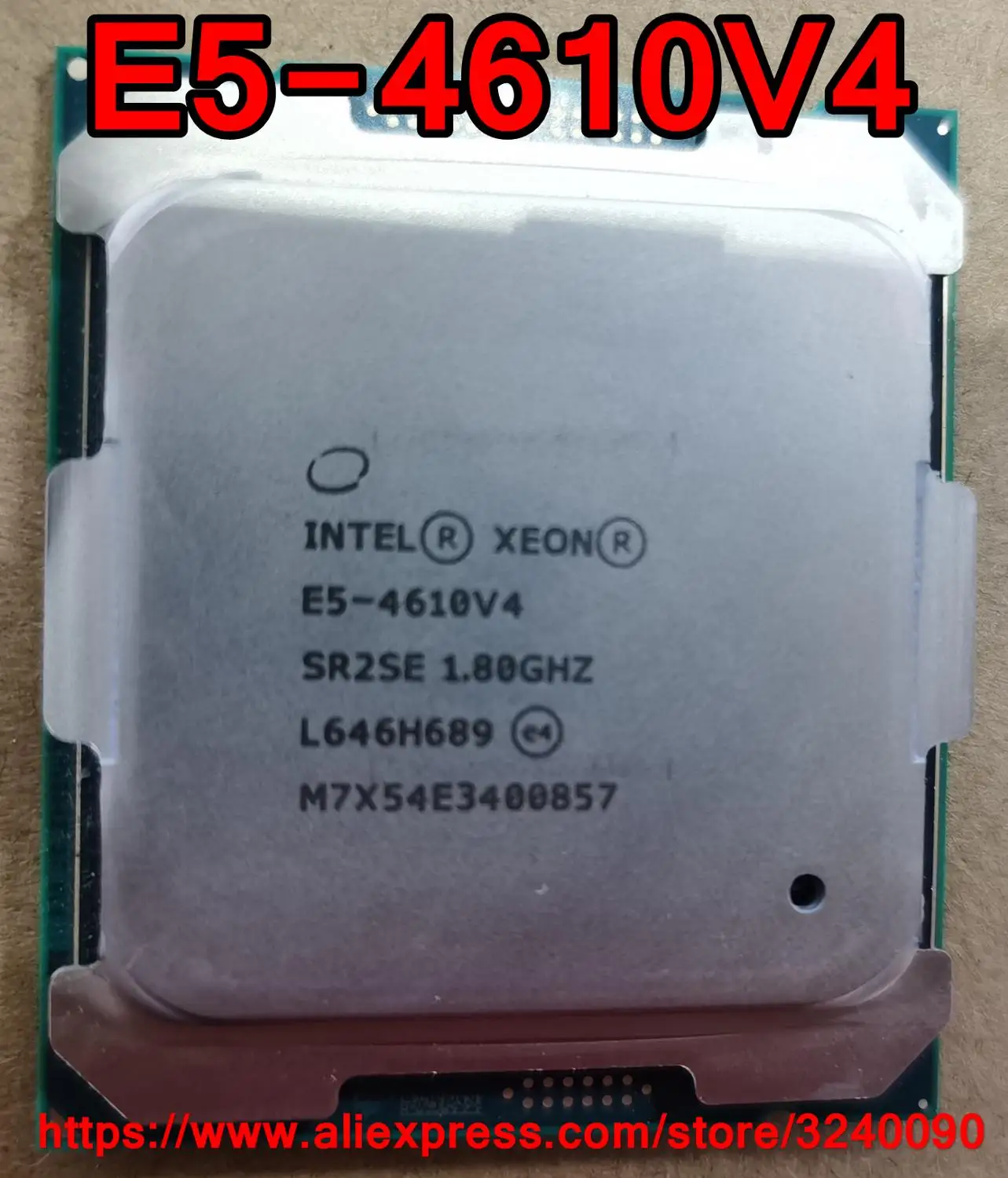 Intel Xeon CPU E5 4610V4 1 80 GHz 10 Cores 25M LGA2011 3 v4 процессор 4610v4 Бесплатная доставка 4610