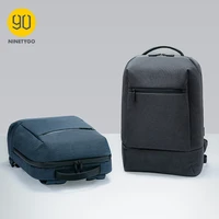 ninetygo 90fun backpacks men urban business bag waterproof lightweight splash proof men laptop 15 6 inch portable casual bags