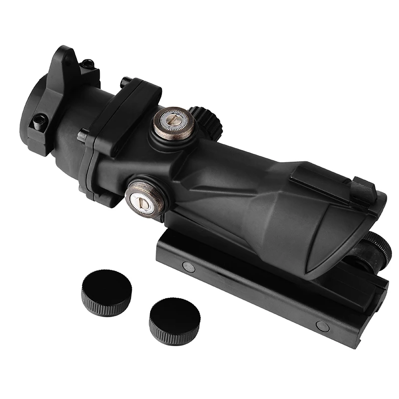 Оптический прицел для винтовки ACOG 1X32 с красной точкой оптический охотничий