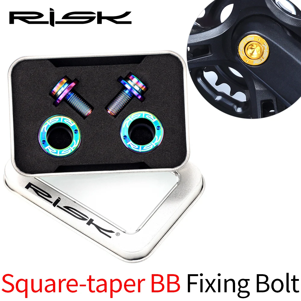 Крепежные винты для велосипеда водонепроницаемые из титанового сплава M8 * 15 мм