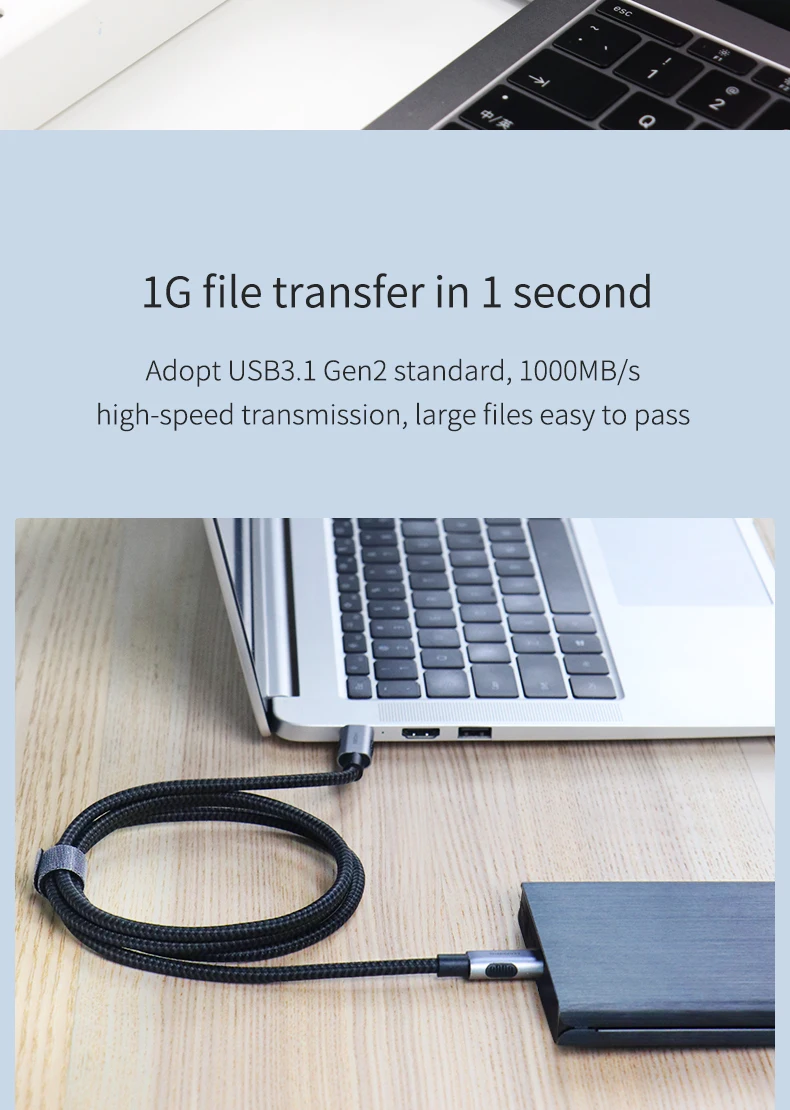 Hagibis USB 3,1 type C к USB C кабель 60 Вт 3A GEN2 папа-папа PD кабель передачи данных для быстрой зарядки 4K для Macbook samsung S10 huawei