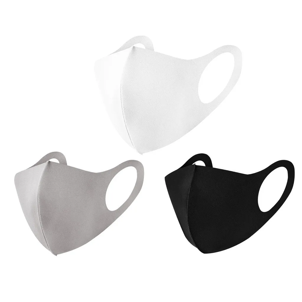 3 шт. вечерние декоративные однотонные черные розовые маски для лица взрослых