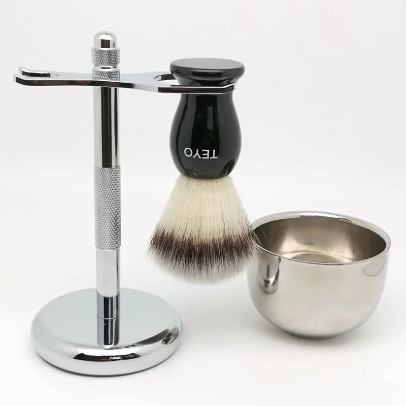 TEYO синтетические бритвенный набор включает в себя бритье держатель для миски