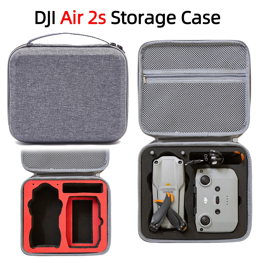 

Портативная сумка для хранения DJI Air 2S, сумка для дрона, коробка для хранения, чехол для переноски DJI Mavic Air 2/2s, аксессуары для корпуса с дистанц...