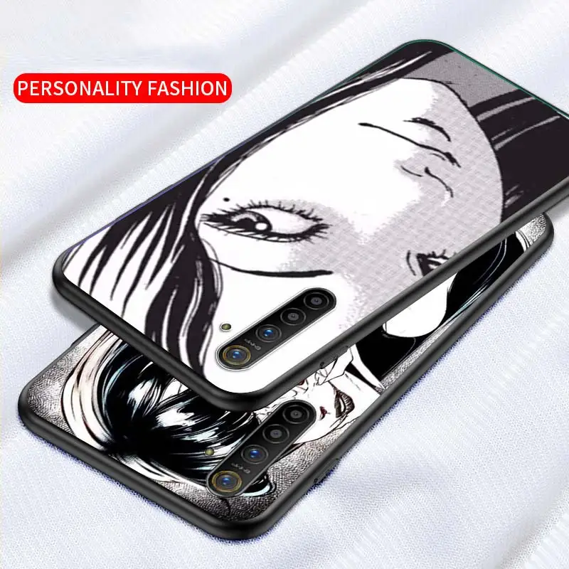 anime horror comics for oppo realme v15 x5 x3 x50 x7 x2 c17 c11 c3 c2 7 7i 6 6s 6i 5 narzo 20 pro black phone case free global shipping