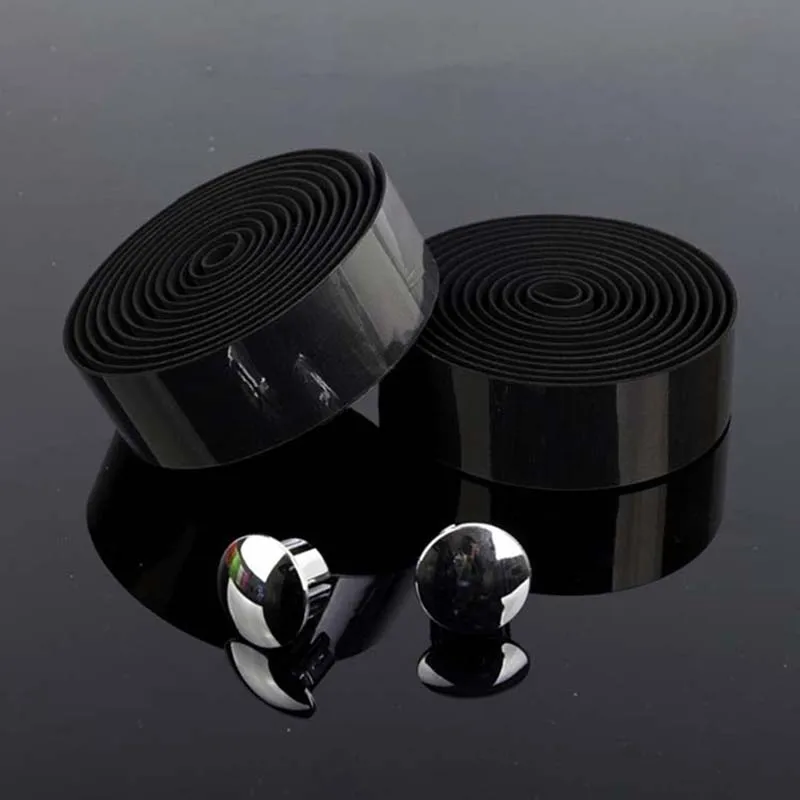 

Лента на руль велосипеда с 2 заглушками для шоссейных велосипедов, аксессуары, мягкие дышащие нескользящие ремни для велоспорта