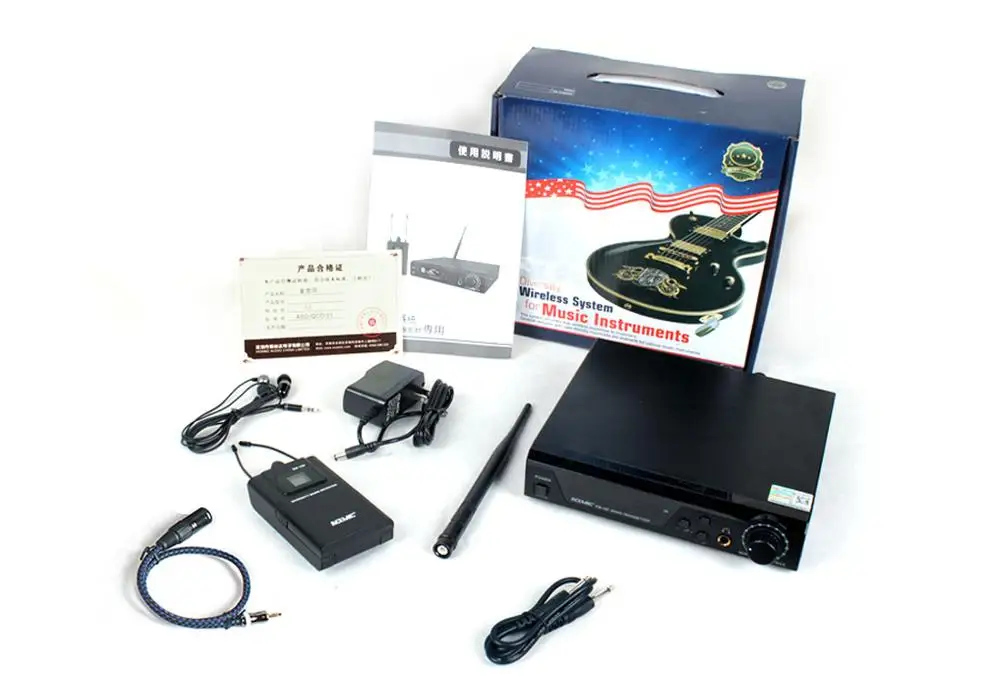 Беспроводная система EM-100-вкладышей с ЖК-дисплеем