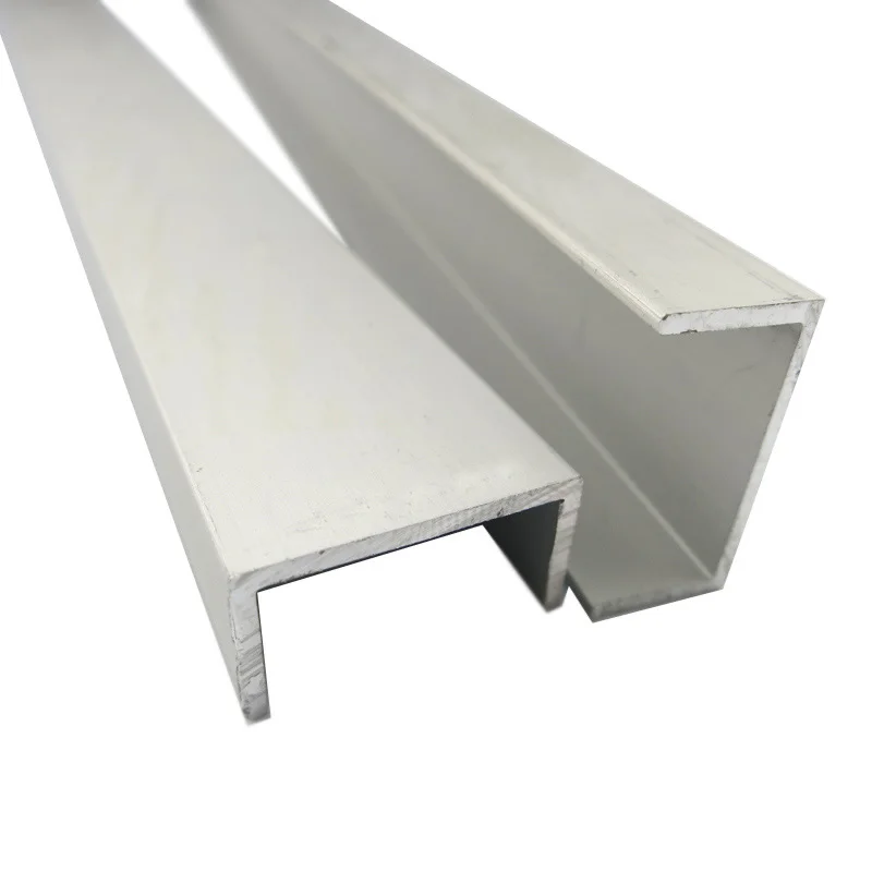60x40x4mm 60mm x4ps U-shaped aluminum groove profile Bezel grooved |
