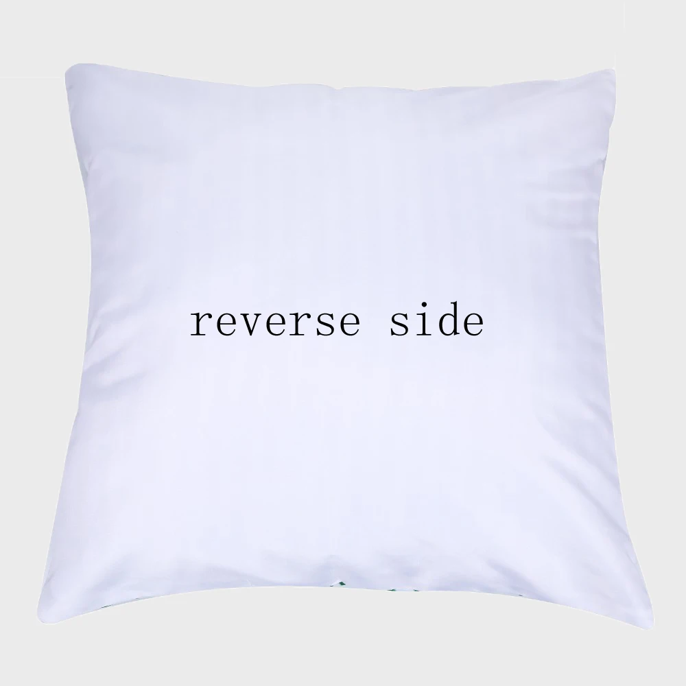 Наволочка для подушки с мультяшным принтом автомобиля 45x45 см из полиэстера