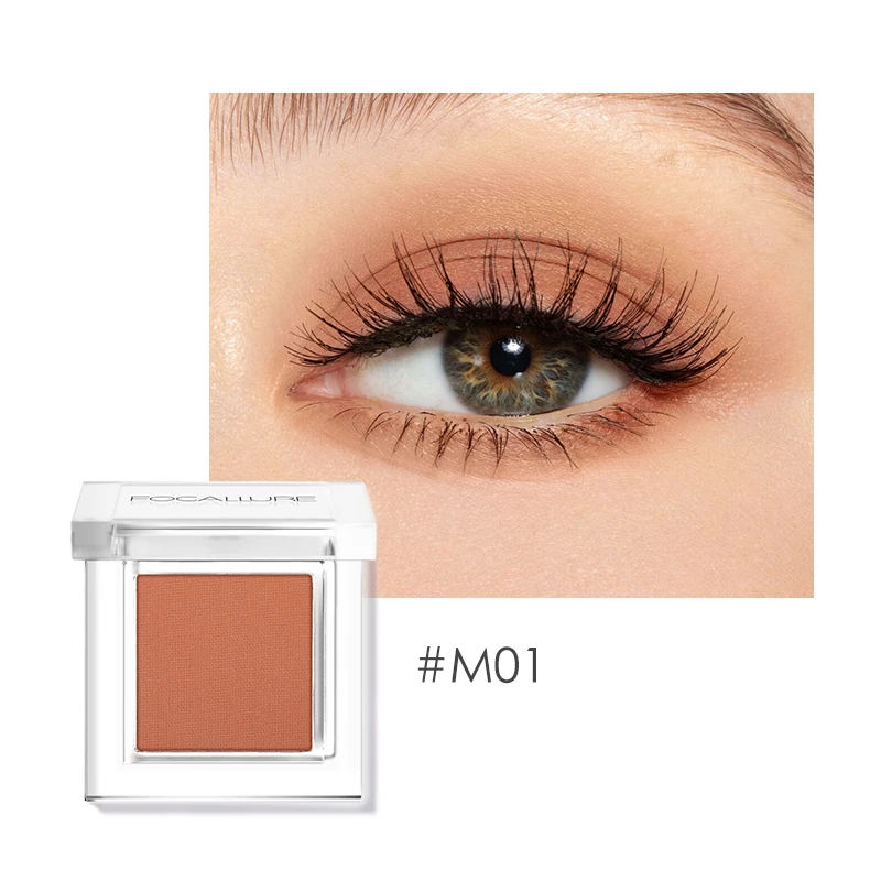 FOCALLURE Matte одиночные тени для век Профессиональный Топ качество порошок