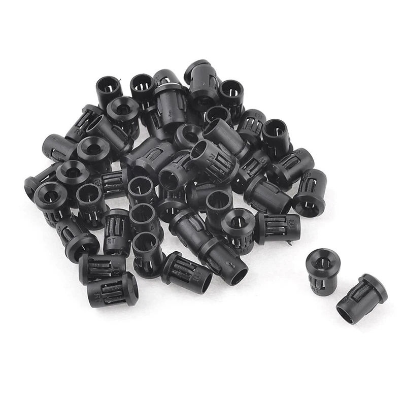 

Hot Household 3mm Diameter LED Lamp Light Holder Shell Black 50 Pieces