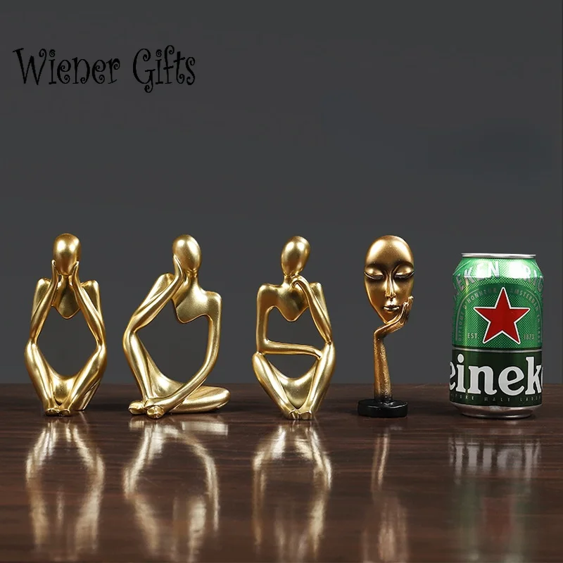 

Nordic Home Decoration Accessories Ornaments Mini Abstract Personality Creative Decoration Ornaments Living Room Decoration