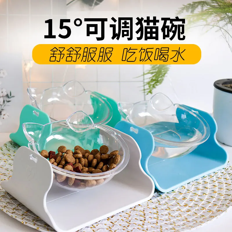

Non-Slip Cat Bowl Dog Bowl With Stand Pet Feeding Cat Water Bowl For Cats Food Pet Bowls For Dogs Feeder Product Supplies