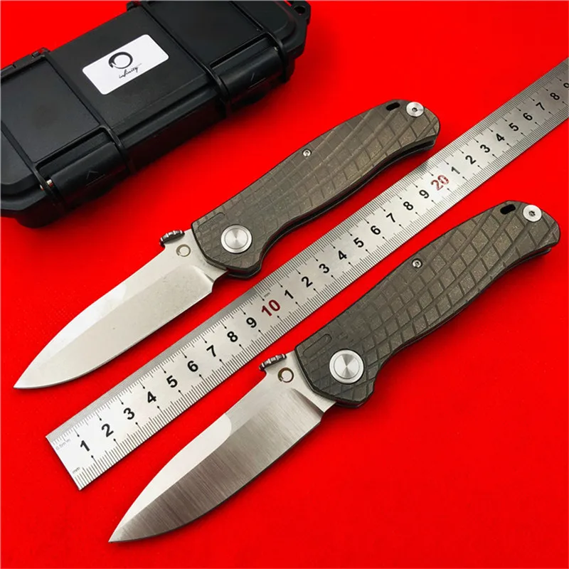 Тактический складной нож клинок из Титания M390 с подшипником KVT для повседневного