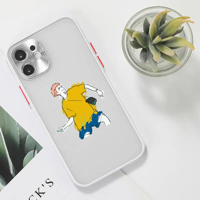 

Jujutsu Kaisen Phone Case Clear matte transparent For white iPhone 7 8 x xs xr 11 12 pro plus max mini Funda