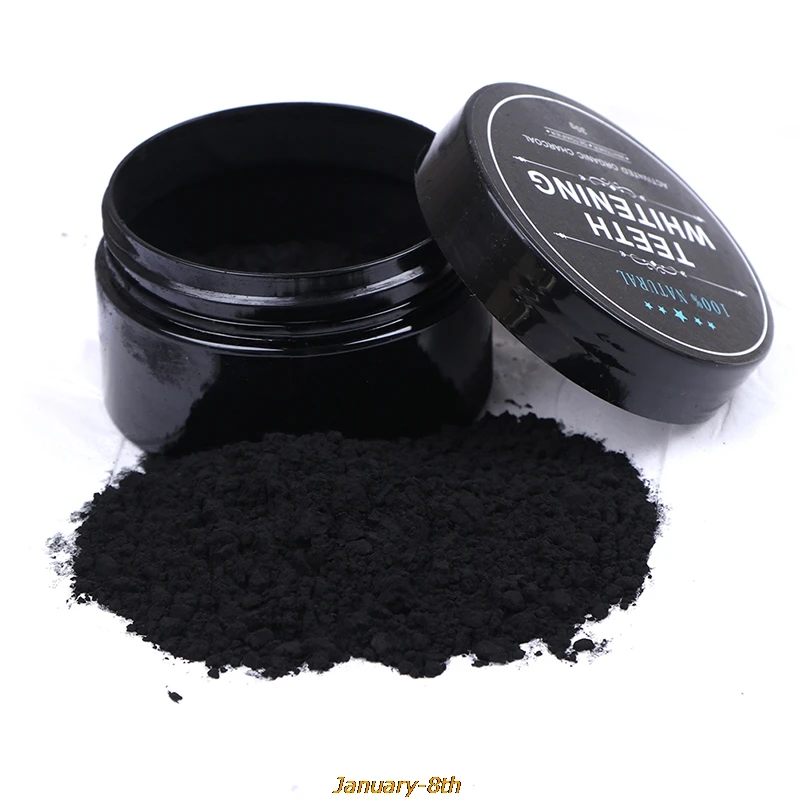 Coconut Shells Activated Carbon Teeth Whitening Organic Natural Bamboo Charcoal Toothpaste Powder Wash Your Teeth White