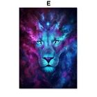 Абстрактные животные Лев Сова волк DIY Вышивка крестиком наборы 11CT набор для рукоделия печать холст хлопок распродажа