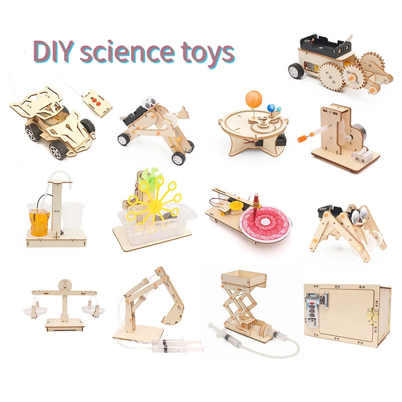 

Инструмент для научных экспериментов, детский пар «сделай сам» для обучения, игрушки для изучения физики техника, маленькие производственн...